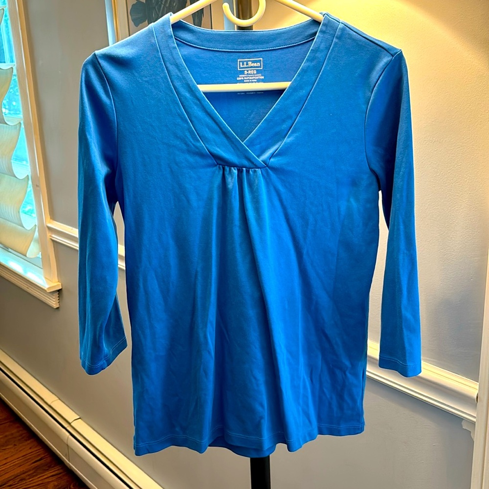 L L Bean 10% Supimacotton shirt